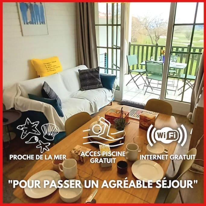 "L'Harmonie" Appartement Cosy 4 Personnes, Vue Golf, Wifi Gratuit Talmont-Saint-Hilaire ภายนอก รูปภาพ